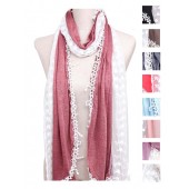 Fashion Lace Scarf 11 (8 Colours)